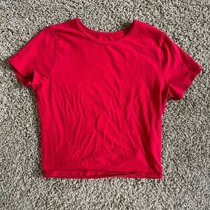 Red Baby Tee